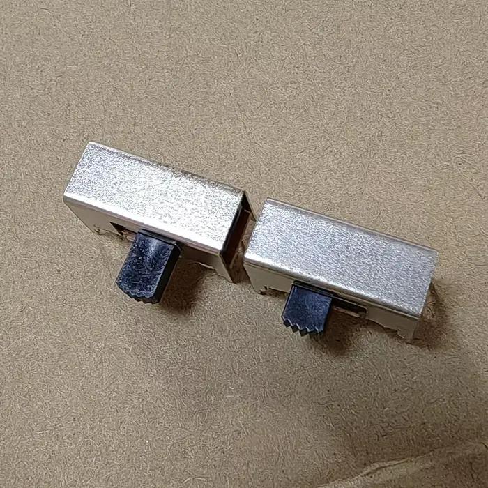1 pièces 16 broches 3 positions 4P3T panneau PCB montage interrupteur coulissant horizontal SK-43D03 hauteur de poignée 5mm commutateur amplificateur Audio