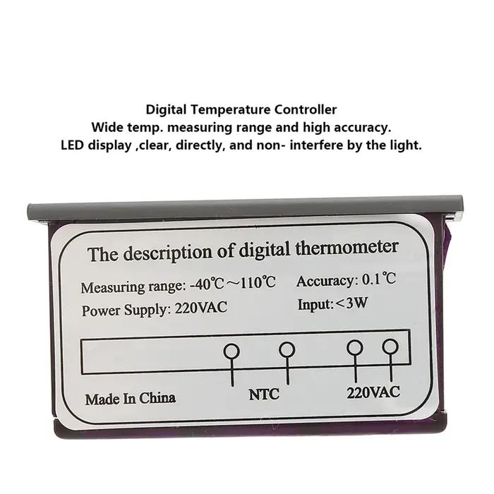 Thermostat numérique avec capteur