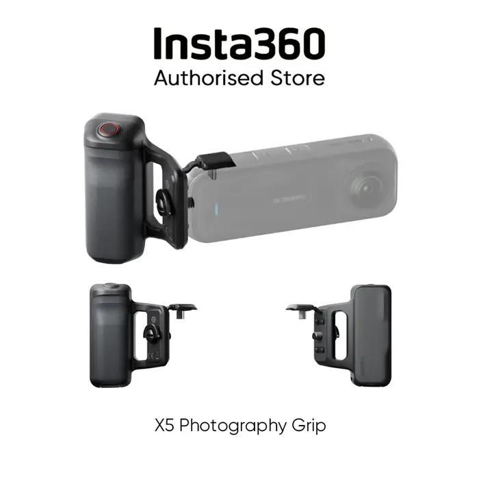 Poignée de photographie Insta360 X5 : transformez votre caméra X5 en un appareil de street-photographie pour des photos