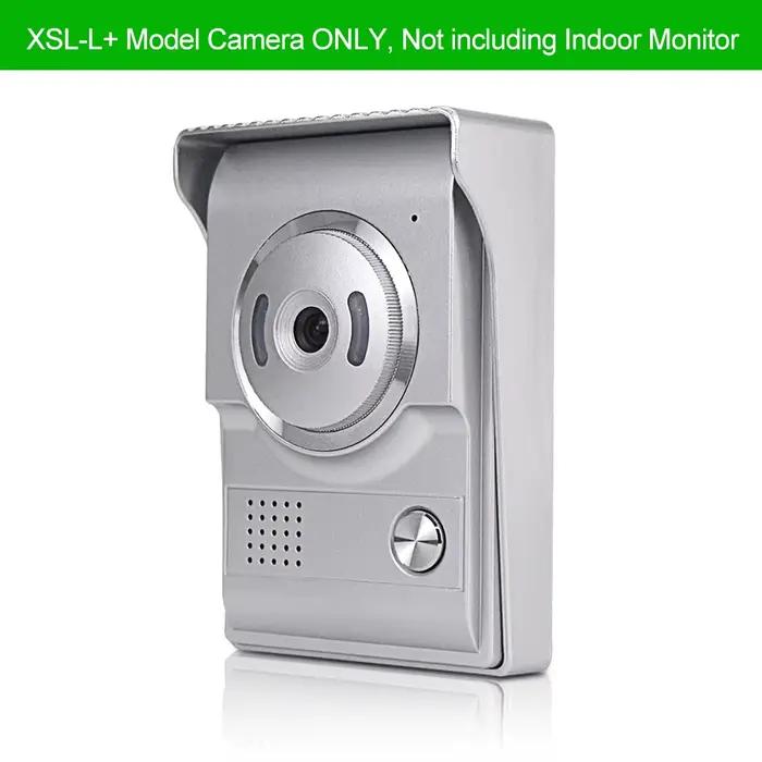 Visiophone filaire avec système d'interphone, caméra vidéo extérieure, sonnette de porte 700TVL IR,