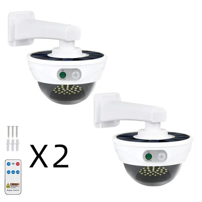 1pc 34 LED fausse surveillance modélisation lumière extérieure infrarouge capteur humain