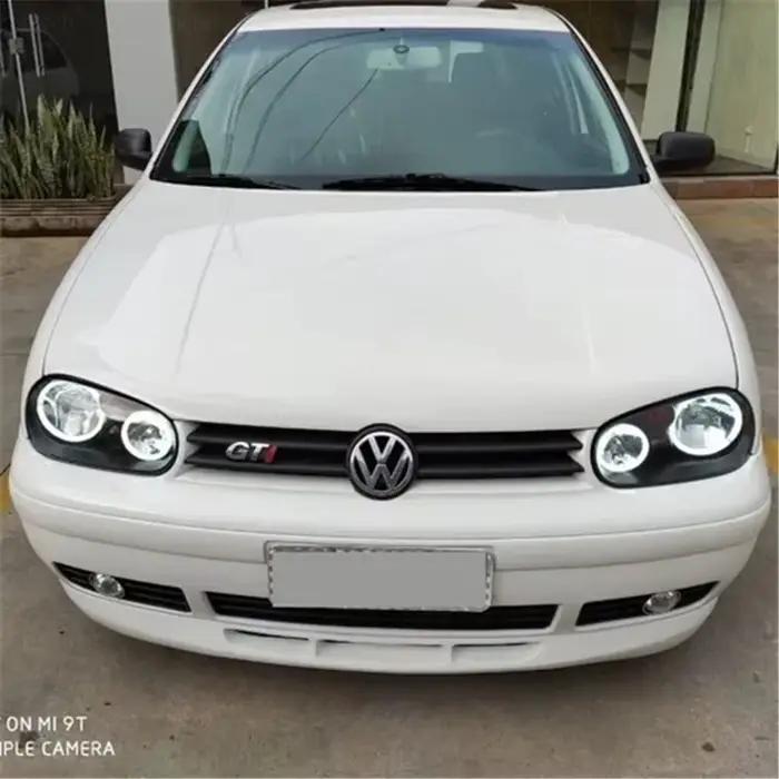 Switchback coton lumière LED oeil d'ange double couleur pour Volkswagen VW Golf MK4 R32 GTi VR6 CABR