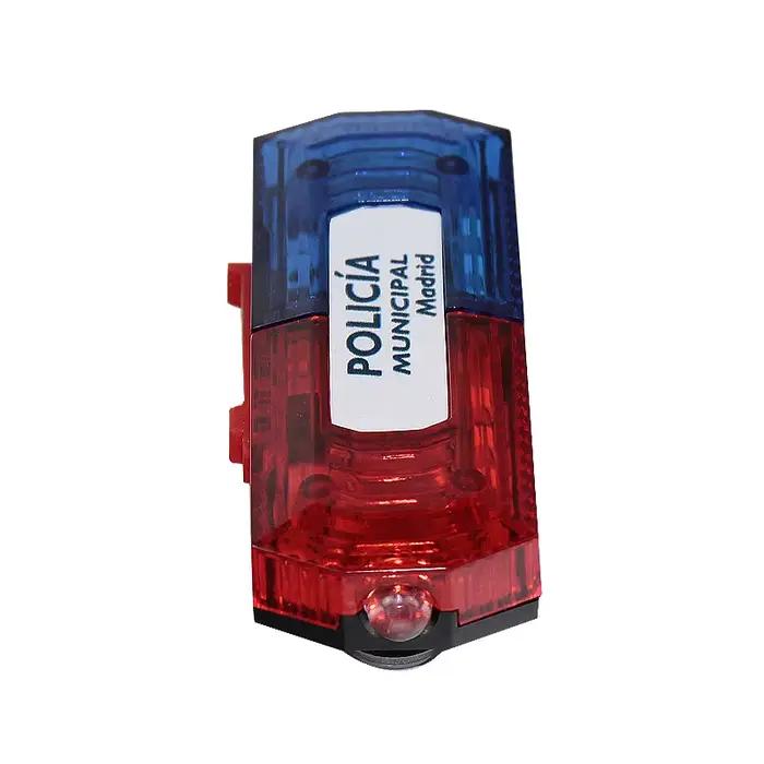 Lumière de Police Multicolore Clignotante avec Fonction de Sécurité et Personnalisation pour Adultes et Enfants Occasions de Sécurité et Loisirs