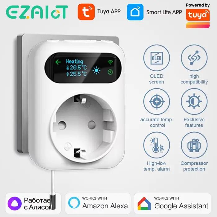 Prise WiFi intelligente Thermostat chaudière ventilateur