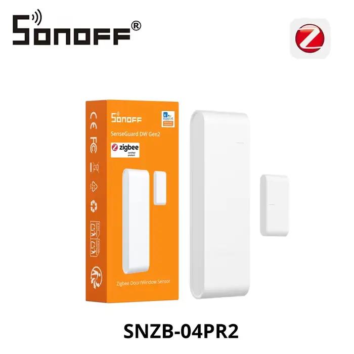 SONOFF SNZB-04PR2 SenseGuard DW Gen2 Capteur de porte/fenêtre Zigbee Sécurité active avec alertes de