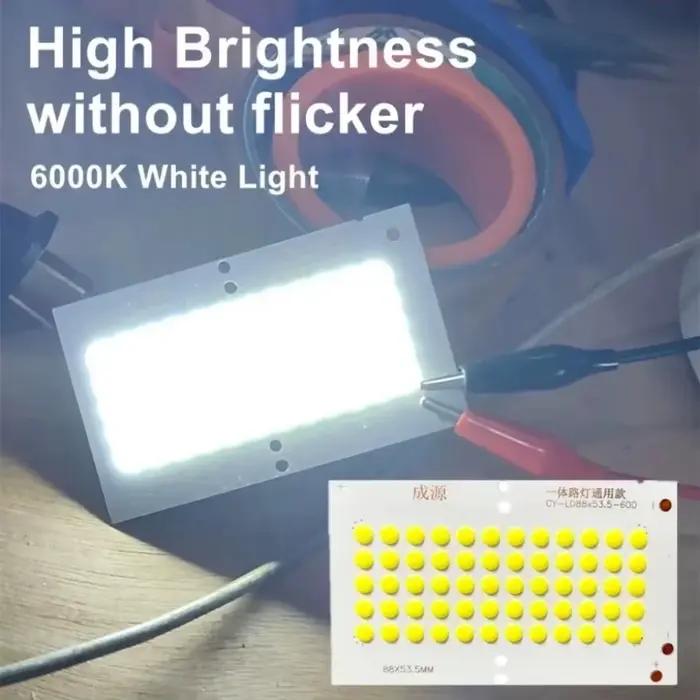 Sources de lumière COB LED 6W blanches portables pour camping et activités extérieures 10 pièces