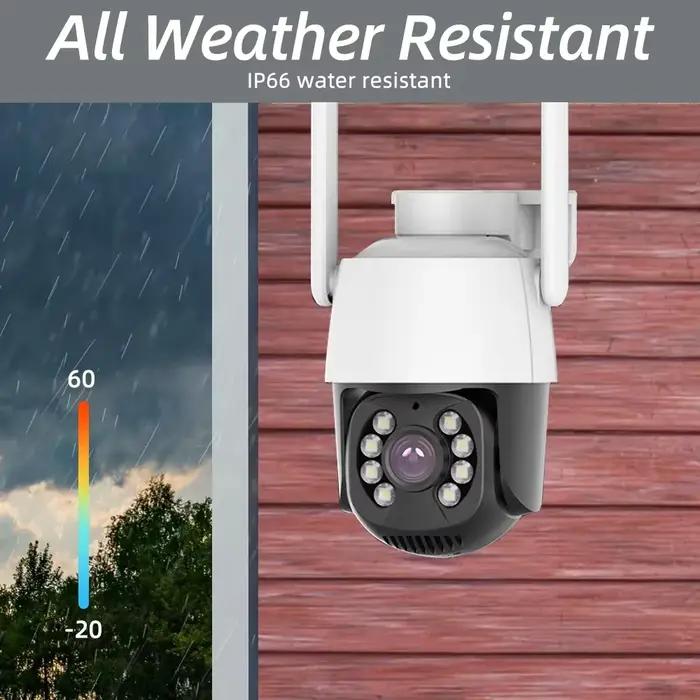 WIFI 4G caméra IP extérieure sécurité à domicile suivi automatique