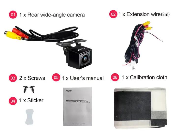 Caméra de recul HD 720P pour voiture