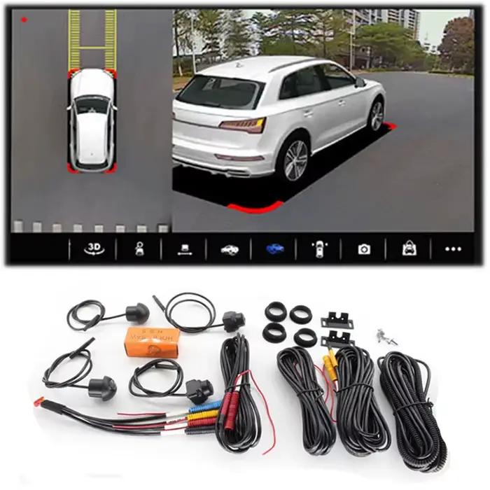 Caméra 360 AHD 1080 720P pour système multimédia Android avec fonction d'image 360 intégrée