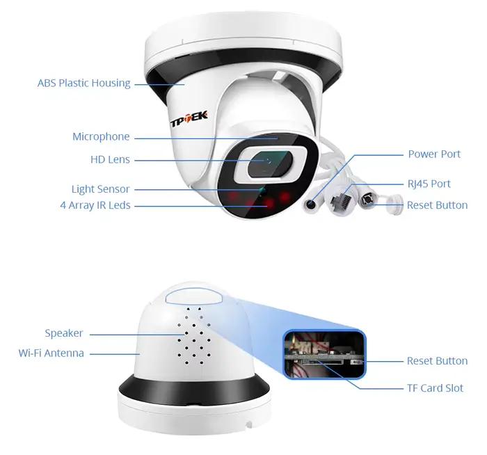 4MP IP Wifi caméra
