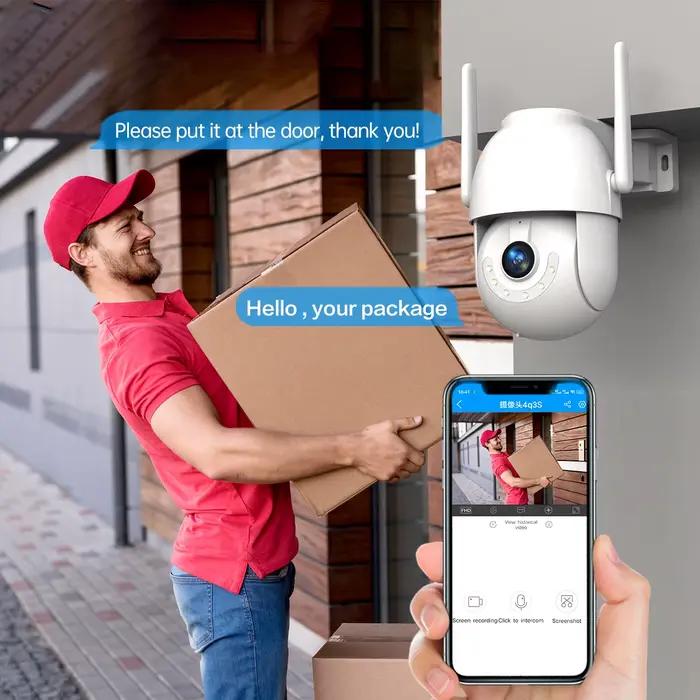 Caméra WiFi PTZ extérieure JOOAN 3MP avec zoom 5X