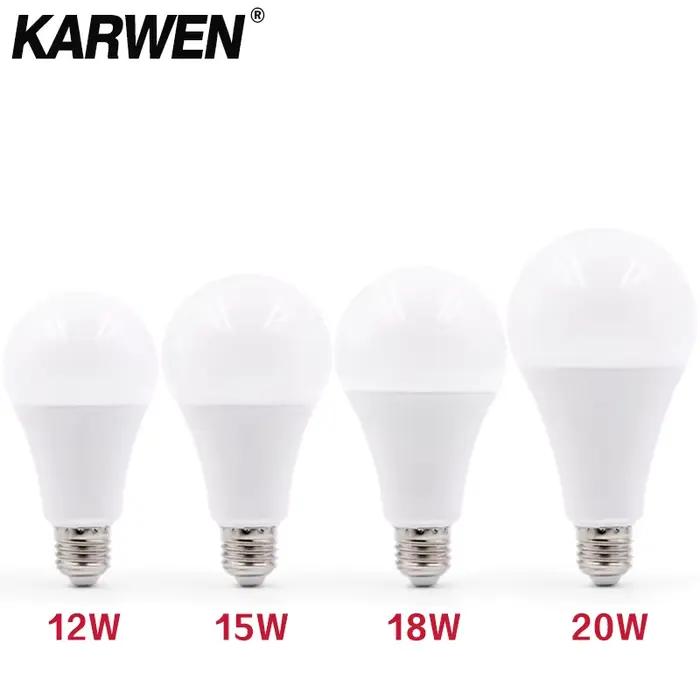 Ampoules LED 3W 6W 9W 12W 15W 18W 20W E27 E14 Blanc Froid Chaud Salon Cuisine Chambre Occasions Spéciales