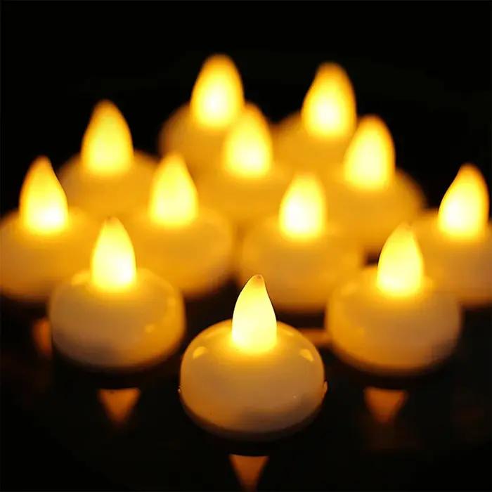 36/12 pièces bougie flottante lampe sans flamme