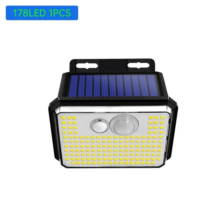Applique Murale Solaire Imperméable Conforme à la Norme IP65 avec Capteur de Mouvement