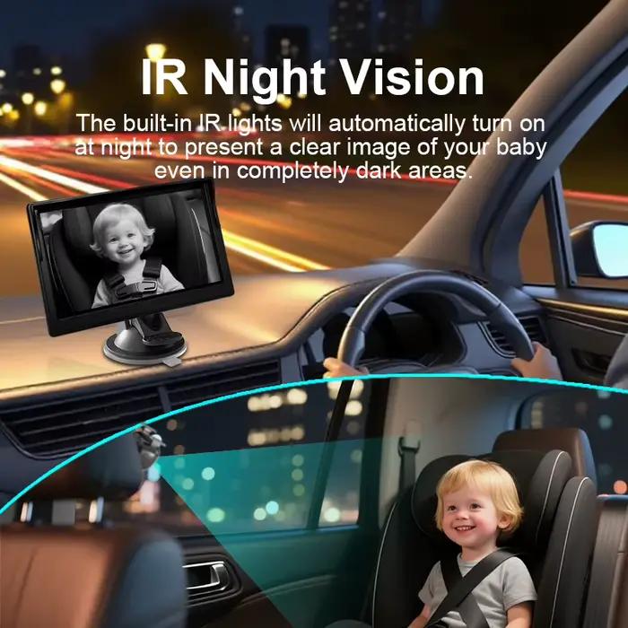 Moniteur pour bébé de voiture
