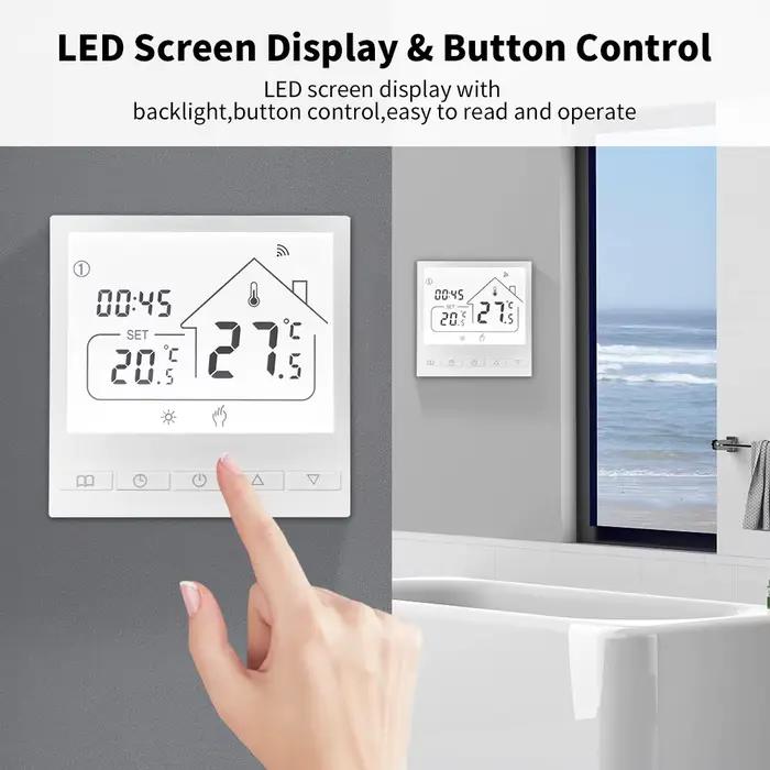 Thermostat intelligent WIFI pour chaudière à eau/gaz