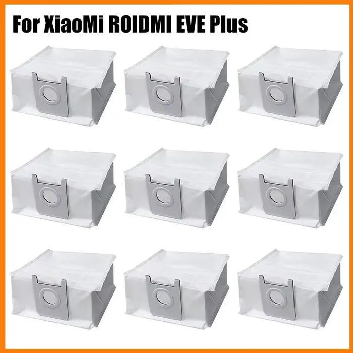 Sac à poussière pour Xiaomi ROIDMI EVE Plus, accessoires de robot, sac de rangement des ordures, rem