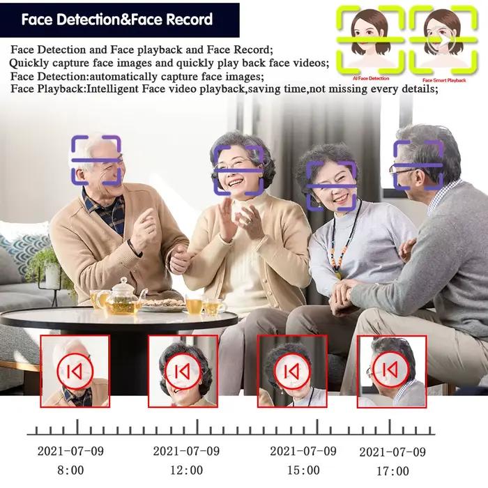 Caméra de Surveillance dôme extérieure PTZ 5MP AHD