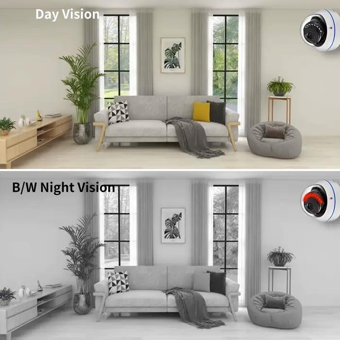 Gadinan AHD caméra 1080P 720P 5MP 2.8mm objectif dôme extérieur étanche Protection de sécurité vision nocturne