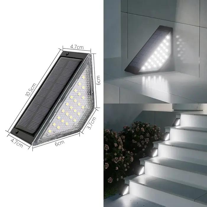 Lampes solaires d'extérieur pour escaliers
