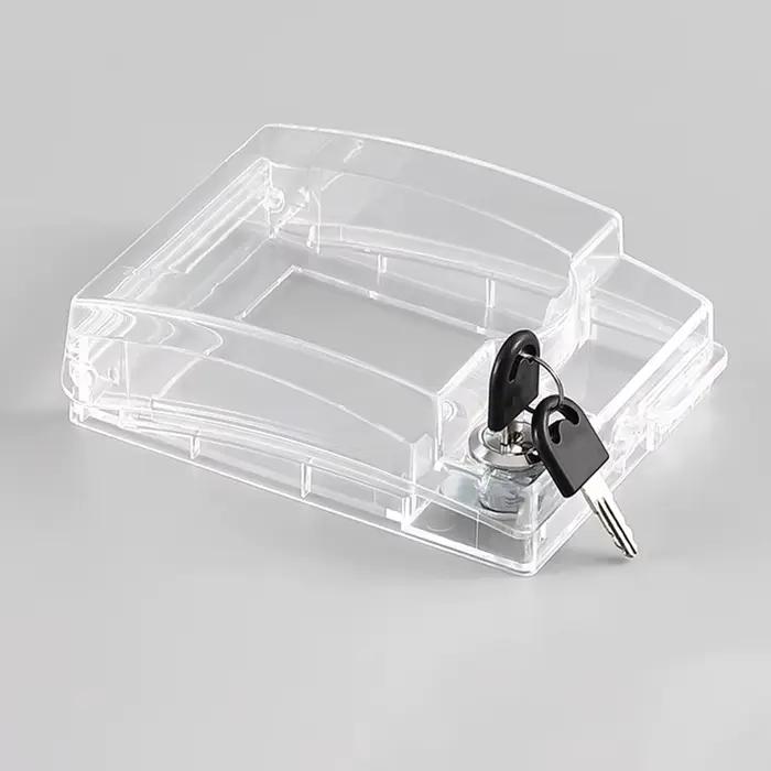 Boîte de prise étanche verrouillable de Type 86, avec clé pour la Protection des interrupteurs extér