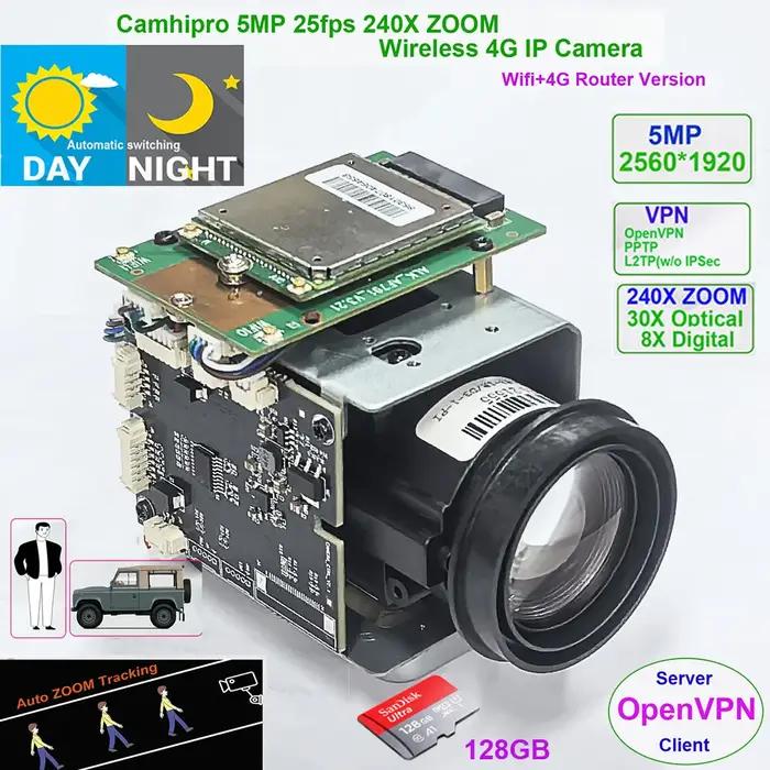 Camhi 5MP 240X ZOOM 4G sans fil