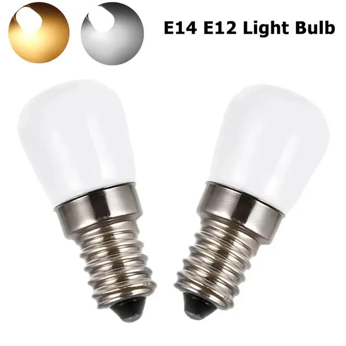 Mini ampoule de réfrigérateur E14 E12 2W DC12V/24V