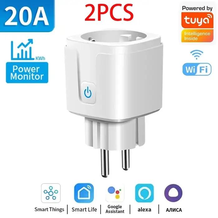 Prise WiFi 20A avec surveillance de l'alimentation