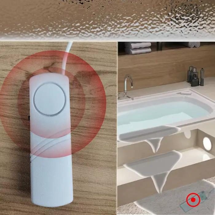 Capteur de fuite d'eau domestique SECUGARD avec alarme sonore pour protection de l'eau et sécurité de la maison occasions quotidiennes et spéciales