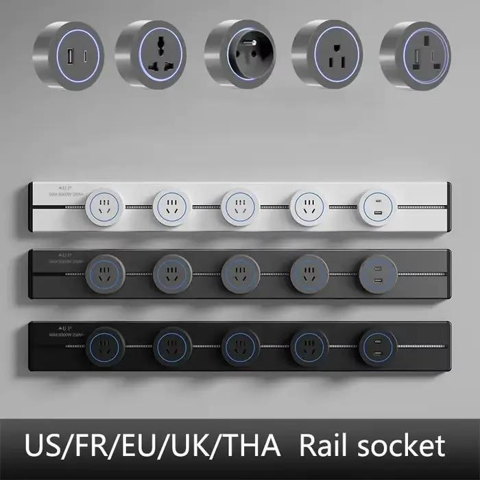Rail de prise sur Rail moderne