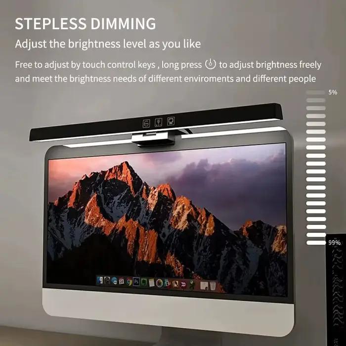 LED lampe de bureau moniteur barre lumineuse PC ordinateur écran réglable lumière 33 cm 50 cm bureau
