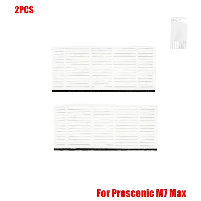 Pièces de rechange pour aspirateur Proscenic M8 Pro tissu ABS filtre HEPA brosse latérale principale chiffon de vadrouille sac à poussière occasi