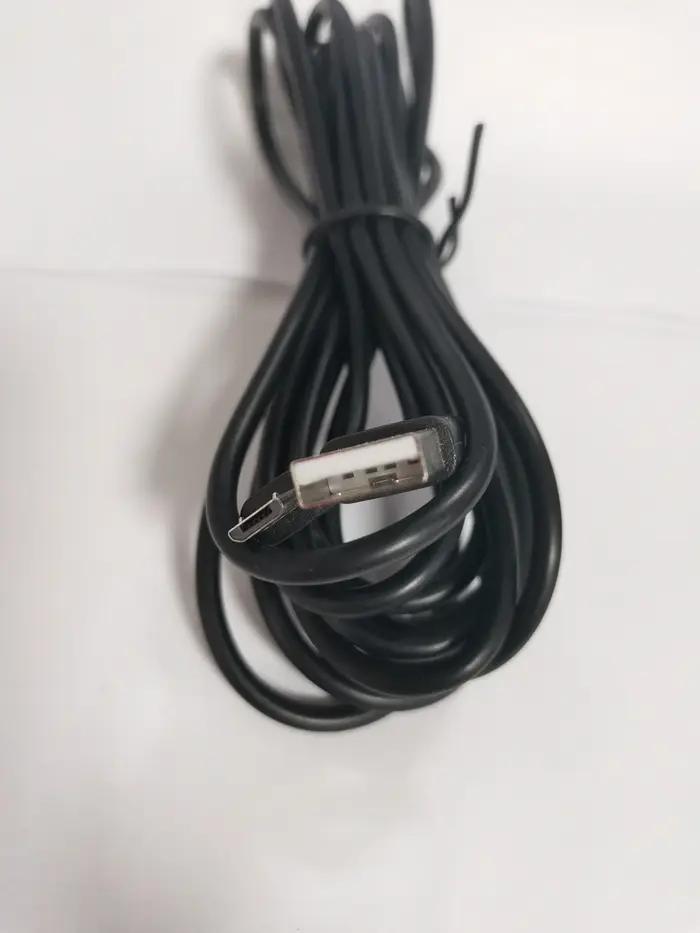 Câble d'alimentation USB ESCAM 3M pour caméra Wi-fi IP intelligente (uniquement noir)