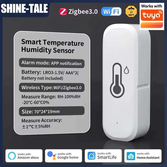 Capteur intelligent de température et d'humidité pour la maison intelligente