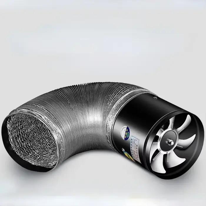 4''6''8'' tuyau ventilateur d'échappement ventilateur d'air tuyau métallique Ventilation ventilateur