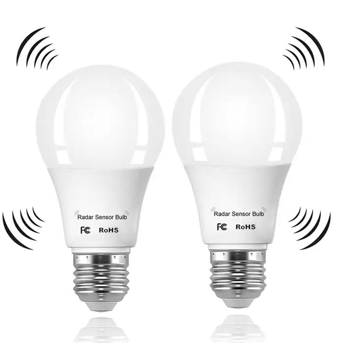 Ampoules LED avec capteur de mouvement Radar