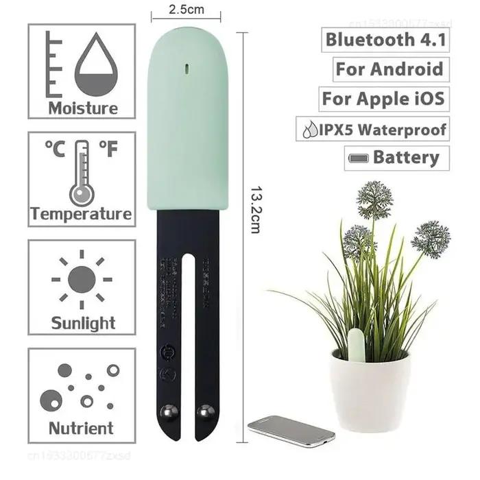 Moniteur numérique Mi Flora version internationale pour soins des plantes testeur intelligent de l'eau du sol et de l'éclairage capteur pour plantes de jardin occasions spéciales