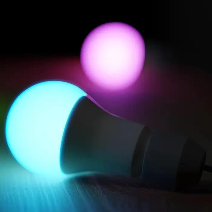 Ampoule LED Bluetooth Tuya Dimmable 15W 18W E27 B22 220V RGBCW