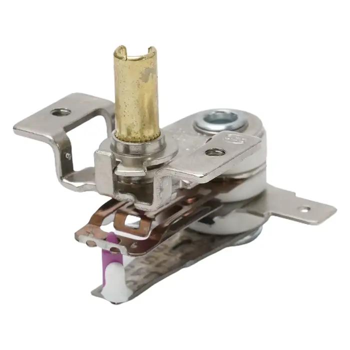 Thermostat bimétallique KST-220 interrupteur de température réglable pour radiateurs électriques fers électriques cuiseurs à riz grille-pain friteuses four domestique