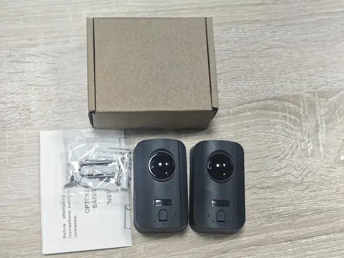 Capteur infrarouge de sécurité pour porte de garage balançoire coulissante barrière automatisée protection maison sécurité intérieure surveillance constante mouvement détecteur