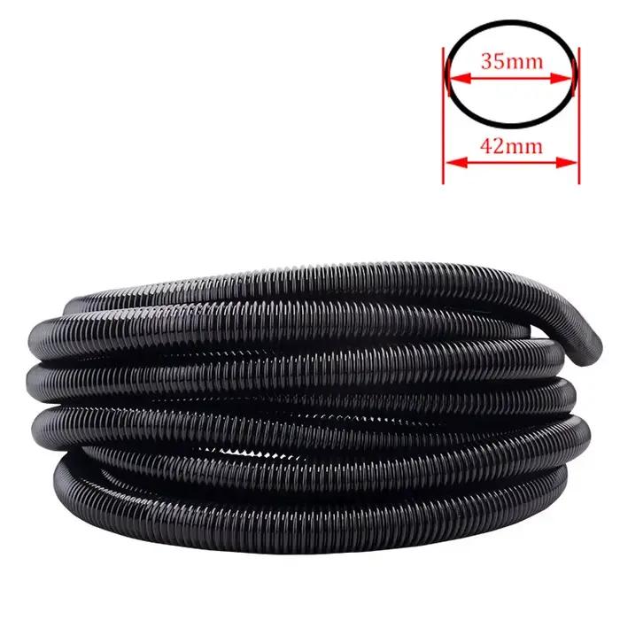Tuyau fileté pour aspirateur, intérieur 35mm/extérieur 42mm, pailles à soufflet, tuyau souple et Fle