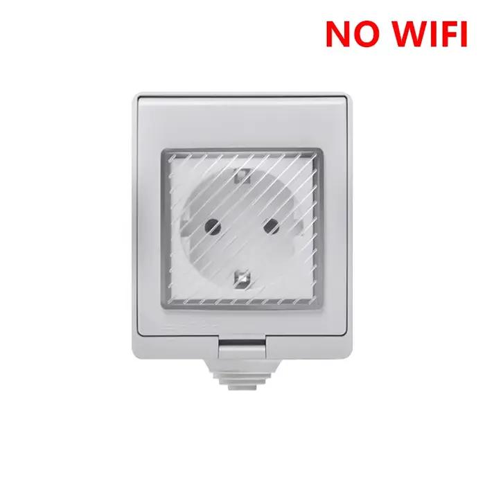Prise de courant intelligente, étanche IP55, avec minuterie, Wifi, Tuya, Standard ue, 16a, pour appa