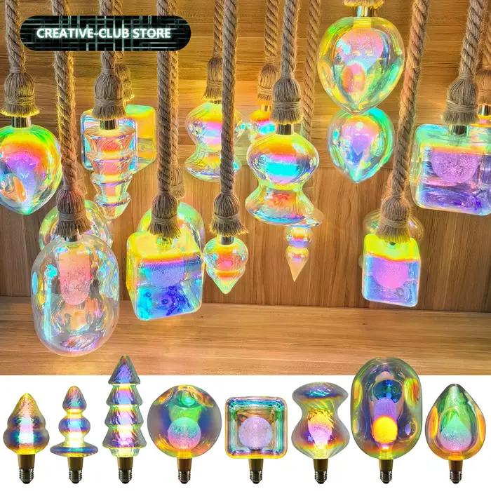Ampoule LED Edison rétro vintage originale pour décoration industrielle chambre à coucher lumiere ambiante Blanc chaud