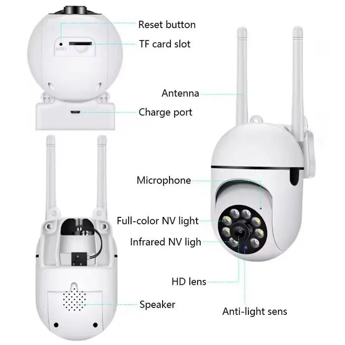 Caméra Wifi 1080P HD vitesse dôme