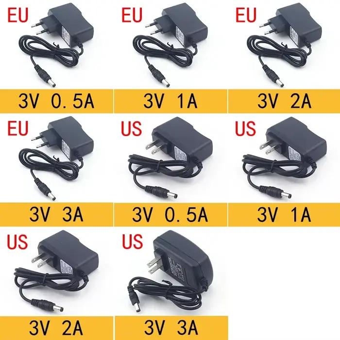 AC 110-240V DC 3V 5V 6V 9V 12V 15V 24V 0
