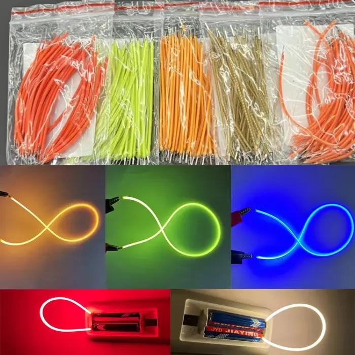 Filament LED Flexible DC3V 38mm 60mm 95mm 80mm 125mm 130mm 145mm 185mm 255mm 300mm