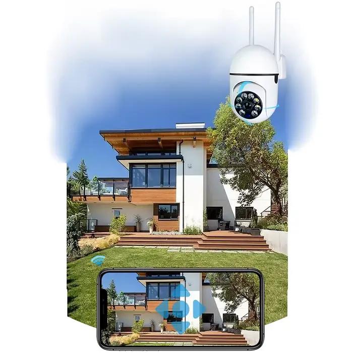Caméra de surveillance extérieure PTZ IP WiFi HD 1080p/2.4G