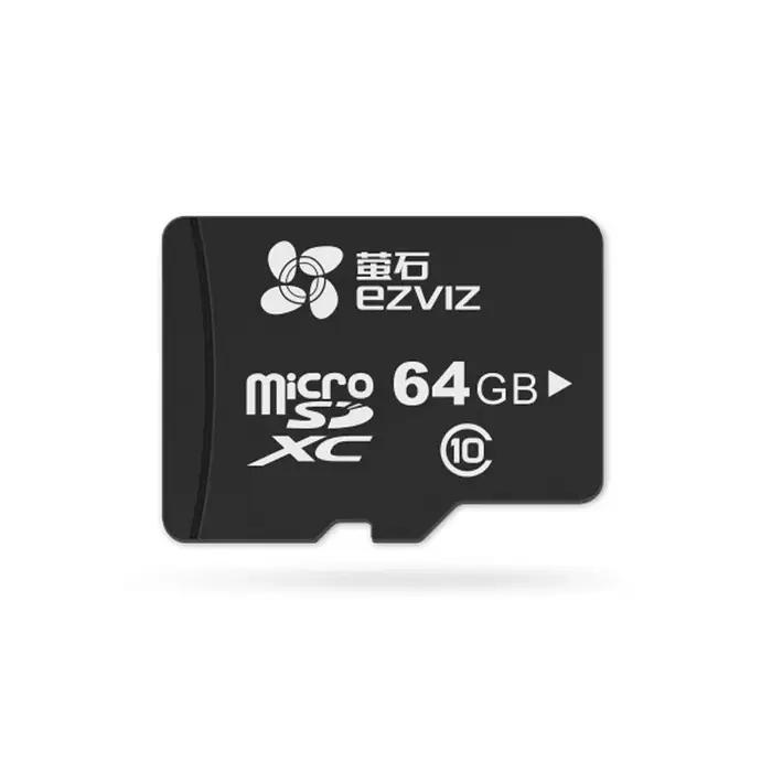EZVIZ 32GB 64GB 128GB 256GB 512GB classe 10 haute vitesse lecture écriture carte MicroSD TF pour caméra de sécurité Hikvision