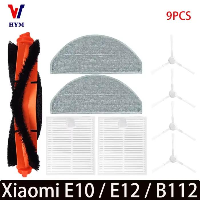 Pièces de rechange pour aspirateur robot de balayage Xiaomi E12 E10 B112, brosse principale, brosse