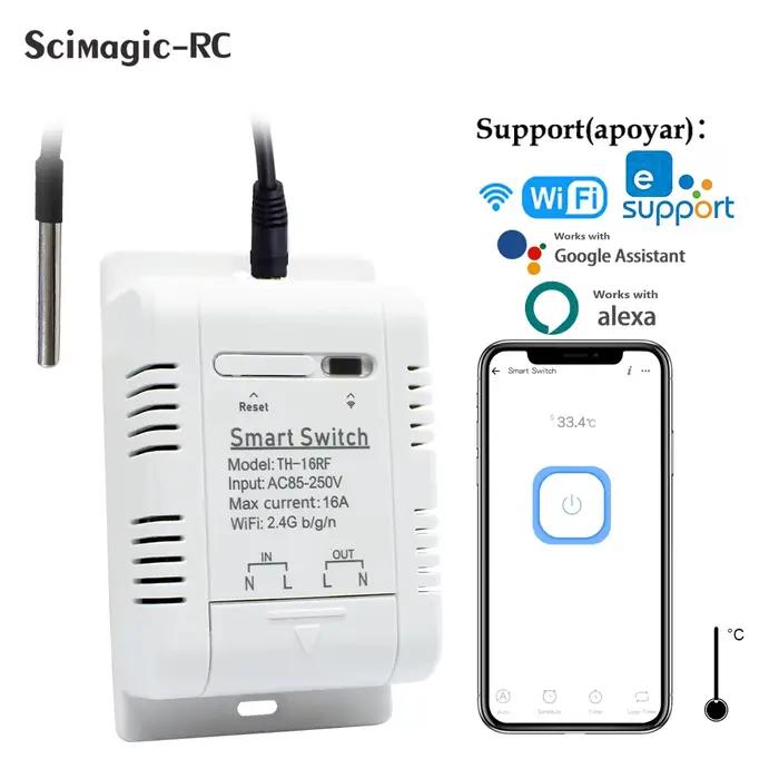 EWelink TH16 – commutateur de thermostat intelligent WiFi